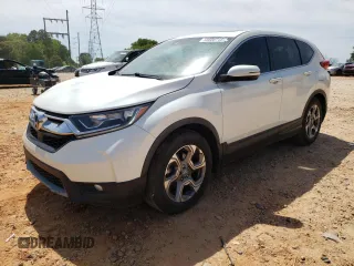 2018 Honda CR-V EX-L with VIN 2HKRW1H84JH518798, listed as a Copart auction lot 53500745 with 131,475 mi miles and Salvage Title. Bid and sale history available at carsss.com. Image 1.