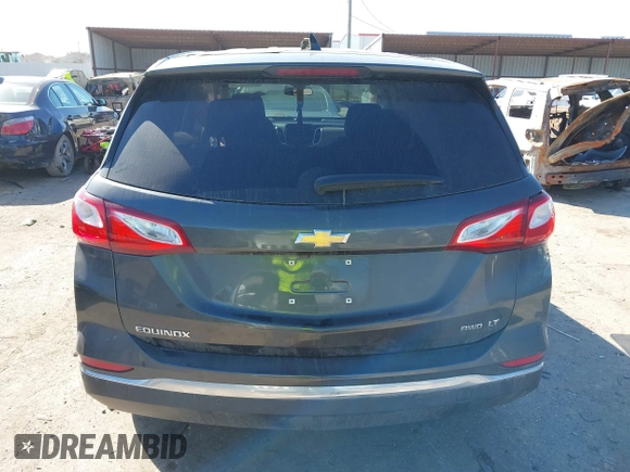 2021 Chevrolet Equinox LT with VIN 3GNAXUEV7ML312716, listed as a IAAI auction lot 41675270 with 47,887 mi miles and . Bid and sale history available at DreamBid. Image 16.