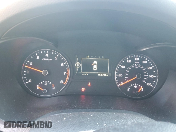 2016 Kia Optima SX Turbo with VIN 5XXGW4L24GG092367, listed as a Copart auction lot 45284145 with 162,796 mi miles and Salvage Title. Bid and sale history available at carsss.com. Image 9.