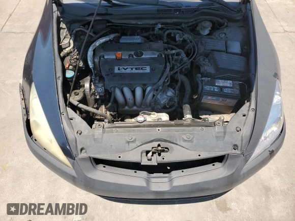 2005 Honda Accord LX with VIN 3HGCM56475G704595, listed as a Copart auction lot 57961995 with 227,667 mi miles and Salvage title. Bid and sale history available at DreamBid. Image 11.