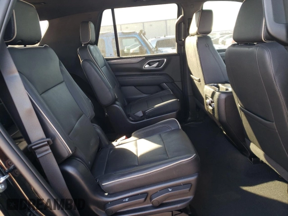 2022 GMC Yukon SLT with VIN 1GKS2BKD5NR356479, listed as a Copart auction lot 77674304 with 33,580 mi miles and Salvage Title. Bid and sale history available at carsss.com. Image 12.