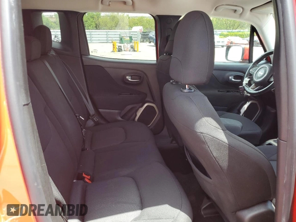 2017 Jeep Renegade Latitude with VIN ZACCJABB6HPF75773, listed as a Copart auction lot 54577855 with 50,425 mi miles and Salvage Title. Bid and sale history available at carsss.com. Image 11.