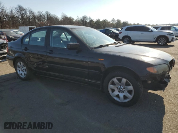 2004 BMW 3 Series 325i with VIN WBAAZ33424KP83467, listed as a Copart auction lot 48985155 with 127,255 mi miles and Non Repairable. Bid and sale history available at carsss.com. Image 4.