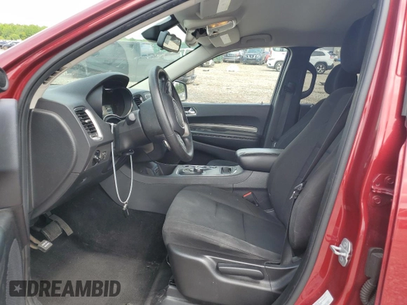 2014 Dodge Durango SXT with VIN 1C4RDHAG1EC970368, listed as a Copart auction lot 58180695 with 164,374 mi miles and Salvage title. Bid and sale history available at DreamBid. Image 7.