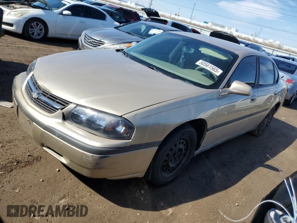 2005 Chevrolet Impala with VIN 2G1WF52E159309741, listed as a Copart auction lot 50561565 with 223,045 mi miles and Salvage Title. Bid and sale history available at DreamBid. Image 1.