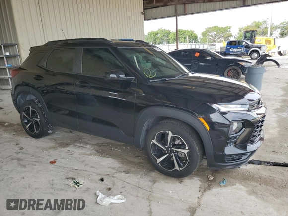 2021 Chevrolet TrailBlazer RS with VIN KL79MTSL4MB161348, listed as a Copart auction lot 70031833 with 16,094 mi miles and . Bid and sale history available at DreamBid. Image 4.