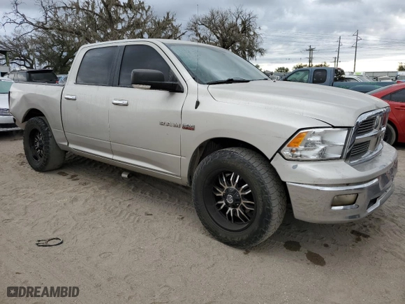 2010 Dodge Ram 1500 SLT with VIN 1D7RB1CT2AS194748, listed as a Copart auction lot 82423364 with 251,236 mi miles and Salvage Title. Bid and sale history available at carsss.com. Image 4.