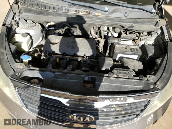 2013 Kia Sportage LX with VIN KNDPB3A26D7398046, listed as a Copart auction lot 57997085 with 152,640 mi miles and Clean title. Bid and sale history available at DreamBid. Image 11.