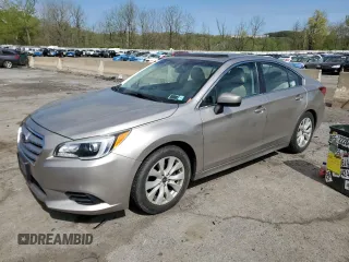 2015 Subaru Legacy 2.5i Premium with VIN 4S3BNAD67F3041442, listed as a Copart auction lot 55022485 with 77,273 mi miles and Salvage Title. Bid and sale history available at carsss.com. Image 1.