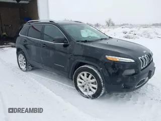 2017 Jeep Cherokee Limited with VIN 1C4PJMDB7HW520199, listed as a IAAI auction lot 41467474 with 137,561 mi miles. Bid and sale history available at carsss.com. Image 1.