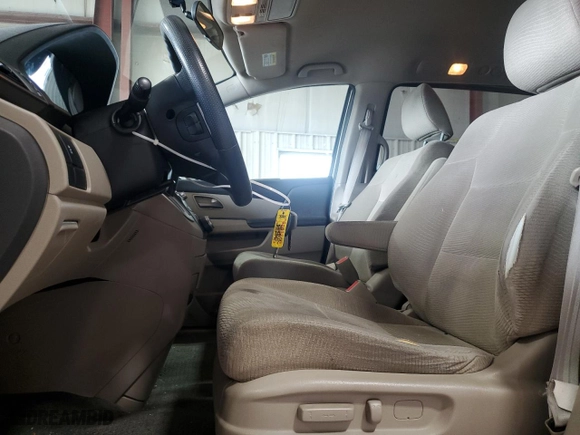 2013 Honda Odyssey LX with VIN 5FNRL5H27DB076212, listed as a Copart auction lot 52856615 with 123,096 mi miles and Salvage Title. Bid and sale history available at carsss.com. Image 7.