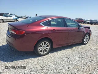 2016 Chrysler 200 LX with VIN 1C3CCCFB1GN186244, listed as a Copart auction lot 52722925 with 84,483 mi miles and Salvage Title. Bid and sale history available at carsss.com. Image 3.