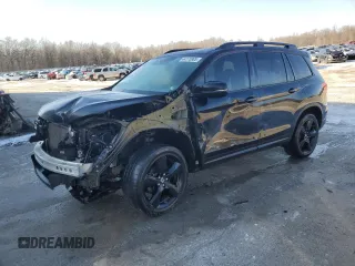 2019 Honda Passport Elite with VIN 5FNYF8H00KB016756, listed as a Copart auction lot 44173905 with 93,036 mi miles and Salvage Title. Bid and sale history available at carsss.com. Image 1.
