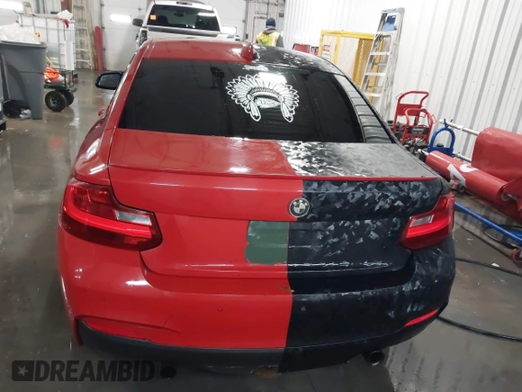 2016 BMW 2 Series M235i with VIN WBA1J7C50GV360056, listed as a IAAI auction lot 41560487 with 120,208 mi miles and . Bid and sale history available at carsss.com. Image 17.