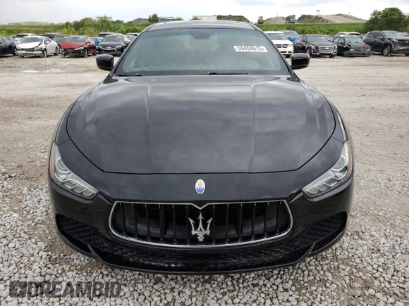 2016 Maserati Ghibli S with VIN ZAM57RSA3G1184409, listed as a Copart auction lot 59459615 with 81,925 mi miles and Clean title. Bid and sale history available at DreamBid. Image 5.