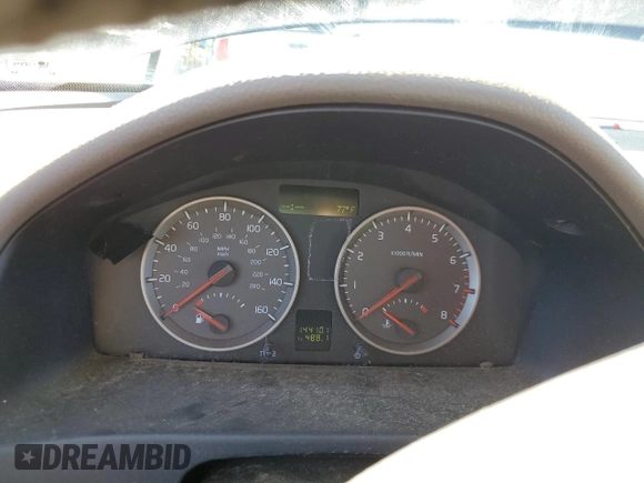 2007 Volvo S40 2.5L Turbo with VIN YV1MH682972314712, listed as a Copart auction lot 69007104 with 144,101 mi miles and Salvage Title. Bid and sale history available at carsss.com. Image 9.