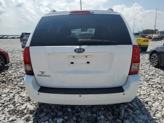 2012 Kia Sedona LX with VIN KNDMG4C75C6437393, listed as a Copart auction lot 72045874 with 163,501 mi miles and Non Repairable. Bid and sale history available at carsss.com. Image 6.