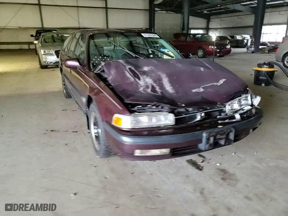 1991 Honda Accord LX with VIN 1HGCB9851MA005463, listed as a Copart auction lot 81562384 with 315,506 mi miles and Salvage Title. Bid and sale history available at carsss.com. Image 12.