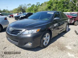 2011 Toyota Camry LE with VIN 4T1BF3EK3BU201210, listed as a Copart auction lot 52848045 with 131,829 mi miles and Salvage Title. Bid and sale history available at DreamBid. Image 1.