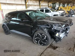 2023 Hyundai Ioniq 5 Limited with VIN KM8KR4AE9PU231123, listed as a Copart auction lot 71891134 with 12,412 mi miles and Salvage title. Bid and sale history available at DreamBid. Image 4.