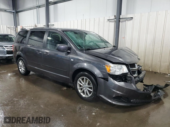 2014 Dodge Grand Caravan SE with VIN 2C4RDGBG2ER410875, listed as a Copart auction lot 44919925 with 171,711 mi miles and Salvage Title. Bid and sale history available at DreamBid. Image 4.