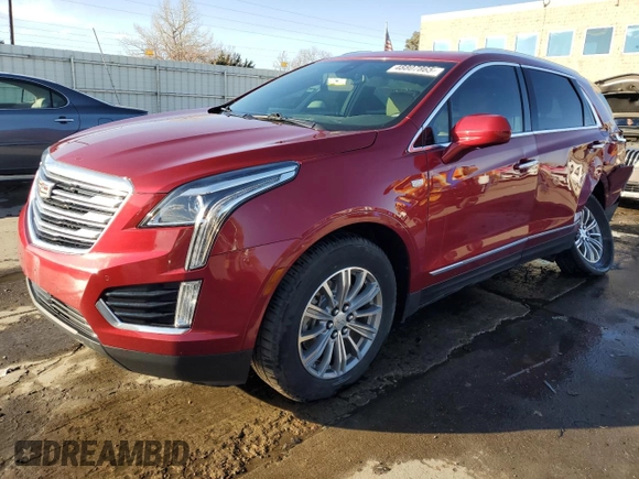 2019 Cadillac XT5 Luxury AWD with VIN 1GYKNDRSXKZ286616, listed as a Copart auction lot 48807865 with 77,074 mi miles and Salvage Title. Bid and sale history available at carsss.com. Image 1.