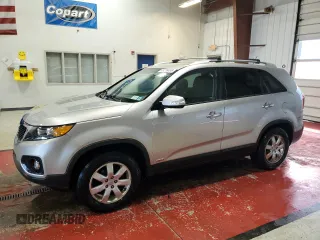 2013 Kia Sorento LX with VIN 5XYKTCA61DG422833, listed as a Copart auction lot 49278495 with 66,587 mi miles and Salvage Title. Bid and sale history available at carsss.com. Image 1.