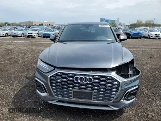 2023 Audi Q5 Sportback S line Premium с VIN WA14AAFY8P2149962, выставлен на аукционе Copart как лот 54021195 с пробегом 36 875 миль миль и Списание • Salvage title. История ставок и продаж доступна на DreamBid. Изображение 5.