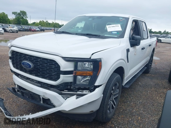2023 Ford F-150 XL with VIN 1FTEW1CP0PKD52884, listed as a IAAI auction lot 41780292 with 60,103 mi miles and . Bid and sale history available at DreamBid. Image 18.