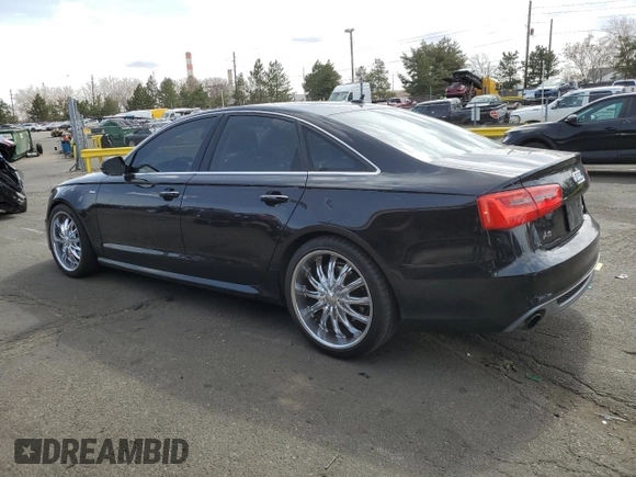 2015 Audi A6 Prestige with VIN WAUHGBFC5FN039459, listed as a Copart auction lot 49908565 with 132,535 mi miles and Salvage title. Bid and sale history available at DreamBid. Image 2.