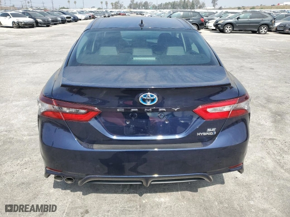 2022 Toyota Camry Hybrid SE with VIN 4T1G31AKXNU041100, listed as a Copart auction lot 52926865 with 22,310 mi miles and Salvage Title. Bid and sale history available at carsss.com. Image 6.