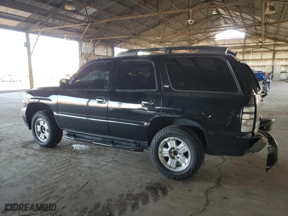 2005 Chevrolet Tahoe Z71 with VIN 1GNEK13T65R273062, listed as a Copart auction lot 81845244 with 193,207 mi miles and Salvage Title. Bid and sale history available at carsss.com. Image 2.