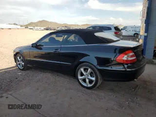 2005 Mercedes-Benz CLK-Class 3.2L with VIN WDBTK65G15T043122, listed as a Copart auction lot 75475594 with 106,537 mi miles and Salvage Title. Bid and sale history available at carsss.com. Image 2.