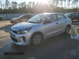 2018 Kia Rio LX with VIN 3KPA24AB6JE078829, listed as a Copart auction lot 47030805 with 63,550 mi miles and Salvage Title. Bid and sale history available at carsss.com. Image 1.