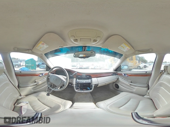 2003 Cadillac DeVille with VIN 1G6KD54Y03U147008, listed as a Copart auction lot 47529715 with 0 mi miles and Salvage Title. Bid and sale history available at carsss.com. Image 12.