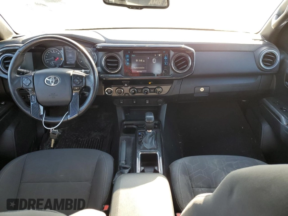 2017 Toyota Tacoma SR5 with VIN 3TMCZ5AN9HM105204, listed as a Copart auction lot 45185595 with 79,920 mi miles and Salvage Title. Bid and sale history available at DreamBid. Image 8.
