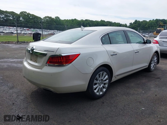 2013 Buick LaCrosse Leather with VIN 1G4GC5E3XDF229810, listed as a IAAI auction lot 42468293 with 54,484 mi miles and . Bid and sale history available at DreamBid. Image 4.