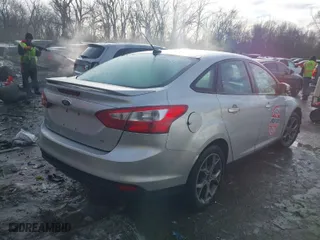 2014 Ford Focus SE with VIN 1FADP3F26EL341244, listed as a IAAI auction lot 41443905 with 1 mi miles. Bid and sale history available at carsss.com. Image 4.