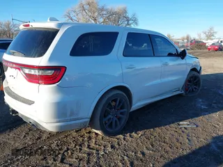 2018 Dodge Durango SRT with VIN 1C4SDJGJ7JC416340, listed as a IAAI auction lot 41624742 with 116,475 mi miles and . Bid and sale history available at DreamBid. Image 4.