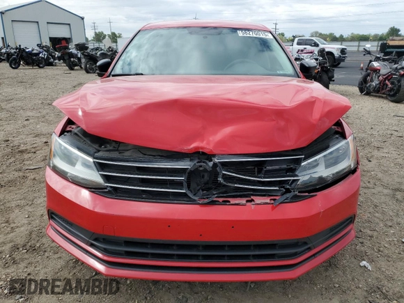 2015 Volkswagen Jetta SE with VIN 3VWD17AJ9FM220688, listed as a Copart auction lot 58270015 with 106,001 mi miles and Salvage title. Bid and sale history available at DreamBid. Image 5.
