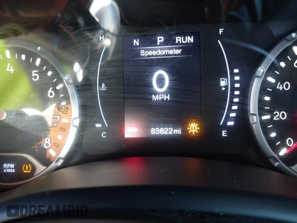 2018 Jeep Renegade Sport with VIN ZACCJBAB7JPH26262, listed as a IAAI auction lot 41594450 with 83,822 mi miles. Bid and sale history available at carsss.com. Image 15.
