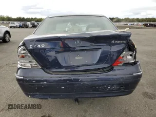 2003 Mercedes-Benz C 240 с VIN WDBRF81J83F377073, выставлен на аукционе Copart как лот 72051204 с пробегом Не указан миль и На запчасти • Non repairable. История ставок и продаж доступна на DreamBid. Изображение 6.