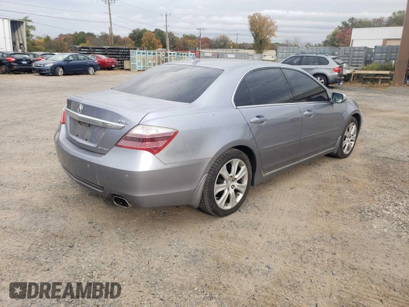 2011 Acura RL Technology with VIN JH4KB2F61BC000552, listed as a Copart auction lot 76321544 with 156,487 mi miles and Salvage Title. Bid and sale history available at DreamBid. Image 4.