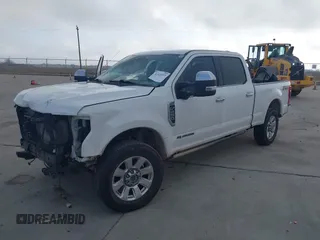 2021 Ford F-250 XL with VIN 1FT7W2BT4MEC60622, listed as a IAAI auction lot 41523519 with 116,037 mi miles and . Bid and sale history available at DreamBid. Image 2.
