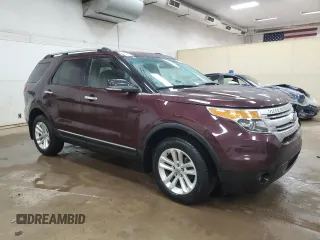2011 Ford Explorer XLT with VIN 1FMHK8D85BGA27485, listed as a Copart auction lot 55140085 with 100,641 mi miles and Clean title. Bid and sale history available at DreamBid. Image 4.