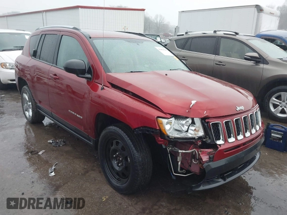 2011 Jeep Compass Limited with VIN 1J4NF5FB5BD169706, listed as a IAAI auction lot 41454128 with 146,267 mi miles. Bid and sale history available at carsss.com. Image 1.