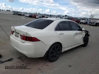 2005 Acura TSX with VIN JH4CL96905C006688, listed as a Copart auction lot 48003285 with 202,133 mi miles and Salvage title. Bid and sale history available at DreamBid. Image 3.