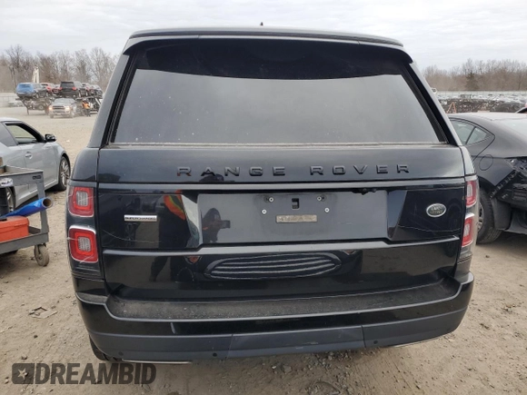 2019 Land Rover Range Rover z VIN SALGS2RE8KA521945, wystawiony jako Copart lot #83373764 z przebiegiem 80 330 mil mil oraz Szkoda całkowita • Salvage title. Historia ofert i sprzedaży dostępna na DreamBid. Obrazek 6.