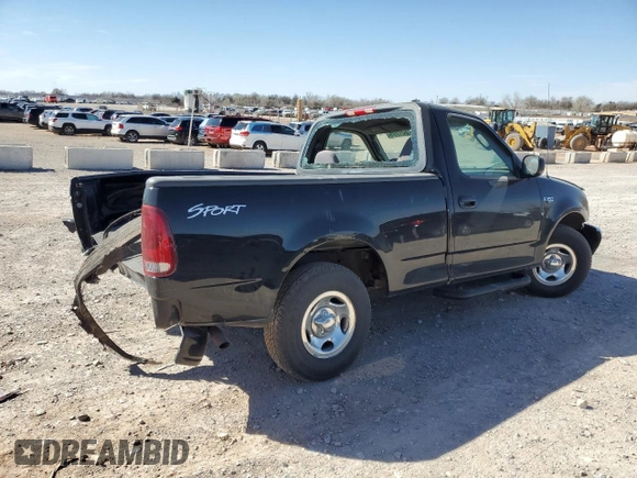 2003 Ford F-150 XL with VIN 1FTRF17263NA31862, listed as a Copart auction lot 45713375 with Not Provided miles and Salvage Title. Bid and sale history available at DreamBid. Image 3.