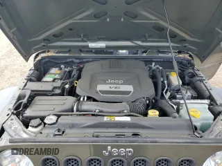 2015 Jeep Wrangler Unlimited Sport with VIN 1C4BJWDG4FL766904, listed as a Copart auction lot 58126555 with 68,400 mi miles and Salvage title. Bid and sale history available at DreamBid. Image 12.